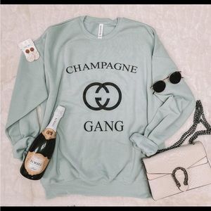 Champagne Gang Sweatshirt. Size Medium. Never worn.